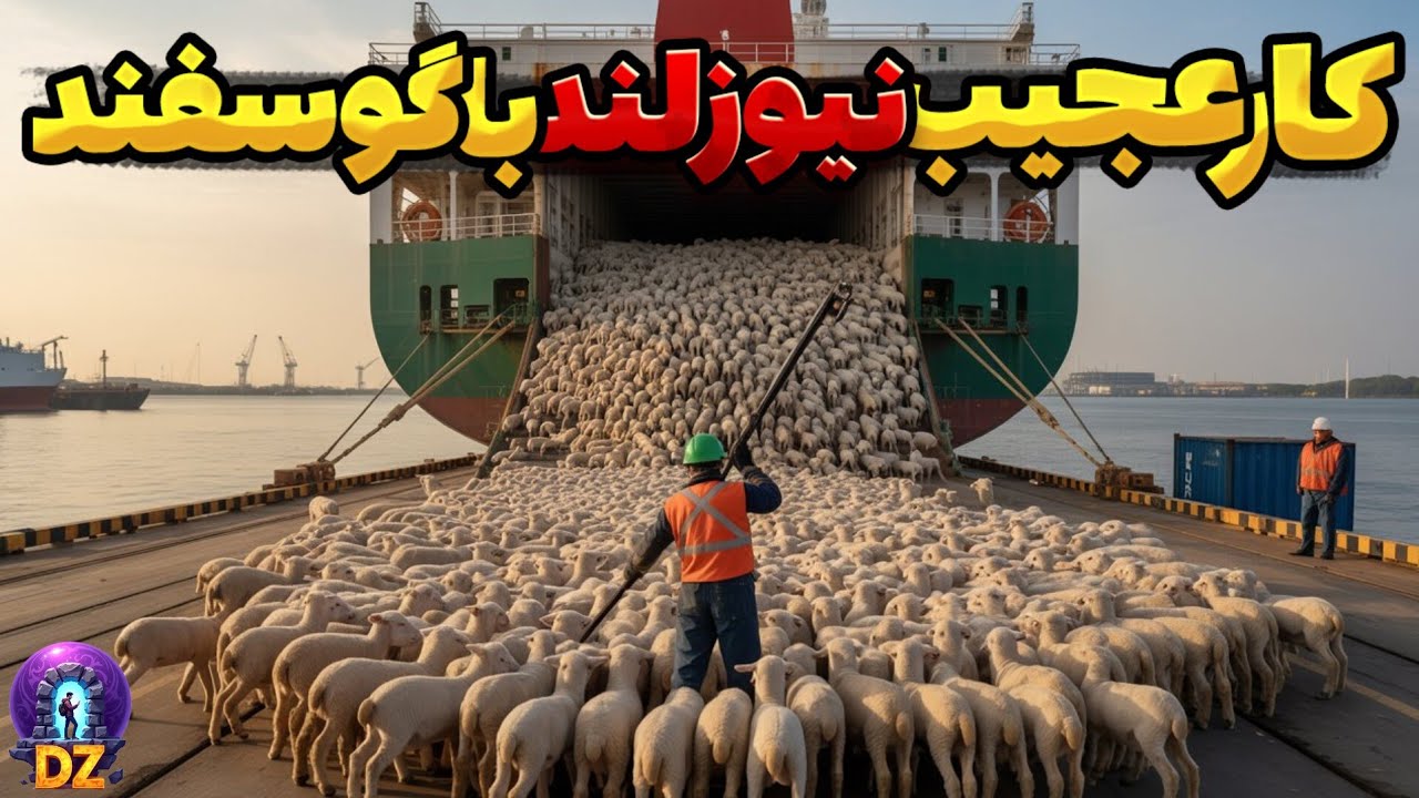 نیوزیلند 4.000 گوسفند را در جزیره‌ای دور افتاده به مدت 100 سال رها کرد… نتیجه دیوانه‌ کننده بود!