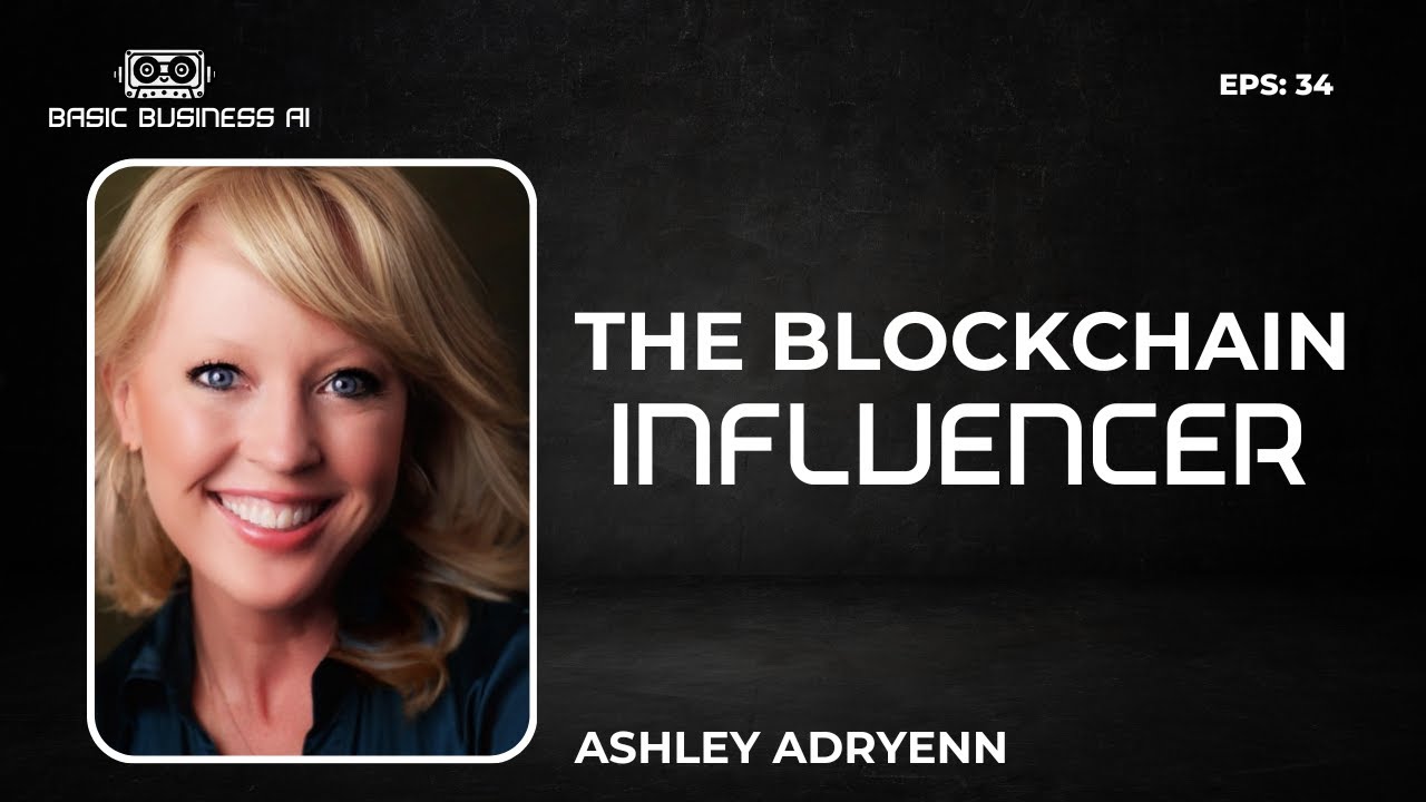 The blockchain influencer, Ashley Adryenn