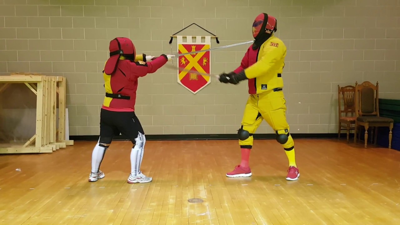 Novice Longsword 7 zornhau ort