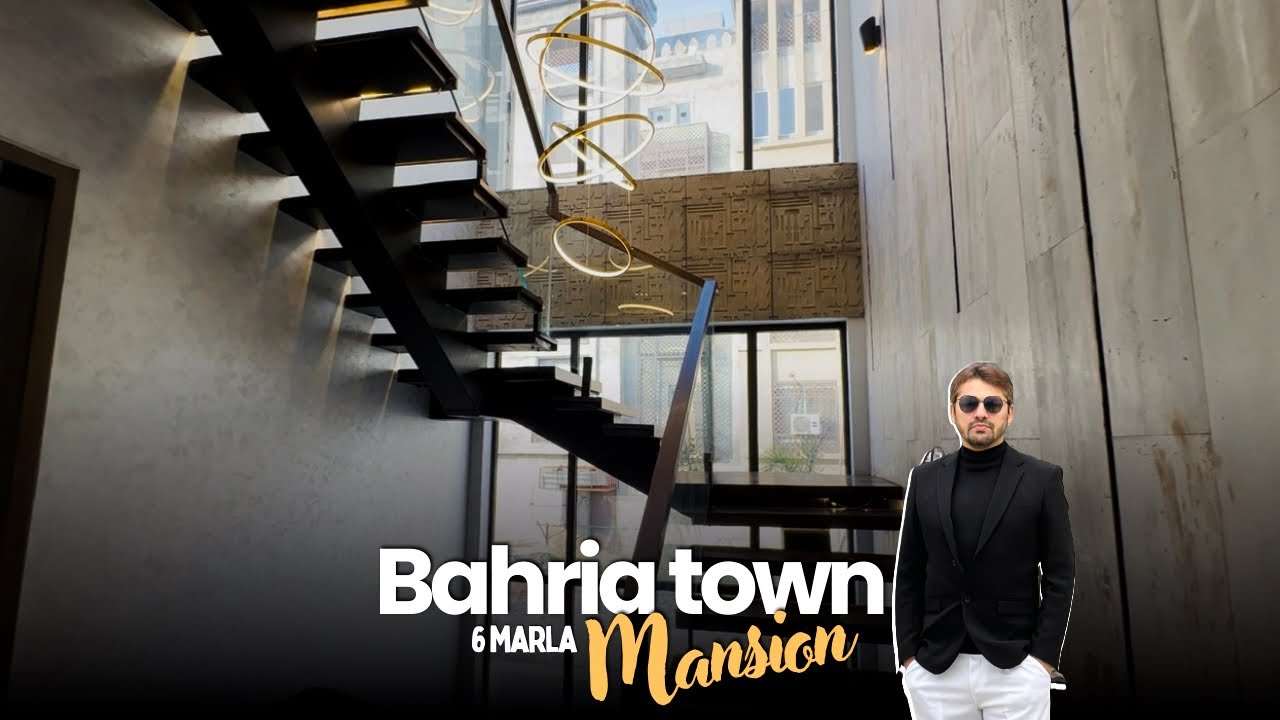 Bahria town Islamabad | 6 Marla Designer House With back lawn | Open Kitchen |