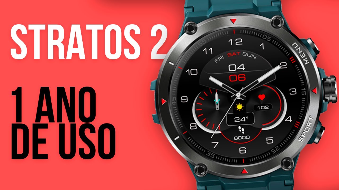 ZEBLAZE STRATOS 2 - 1 ANO DE USO - Valeu a pena?