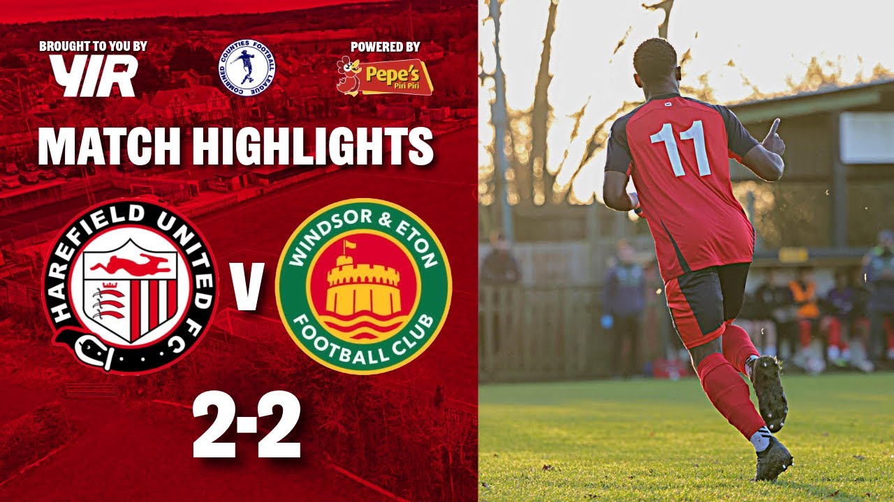 HAREFIELD UNITED vs WINDSOR & ETON | Full Match Highlights
