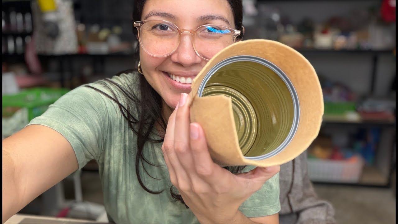 MIRA LO QUE HAGO CON ESTA LATA💕