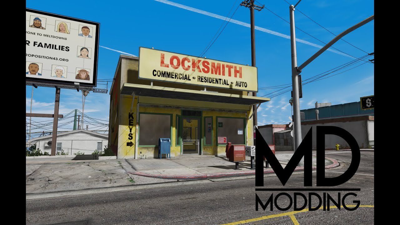 GTA V MLO Locksmith in Davis by MD Modding
