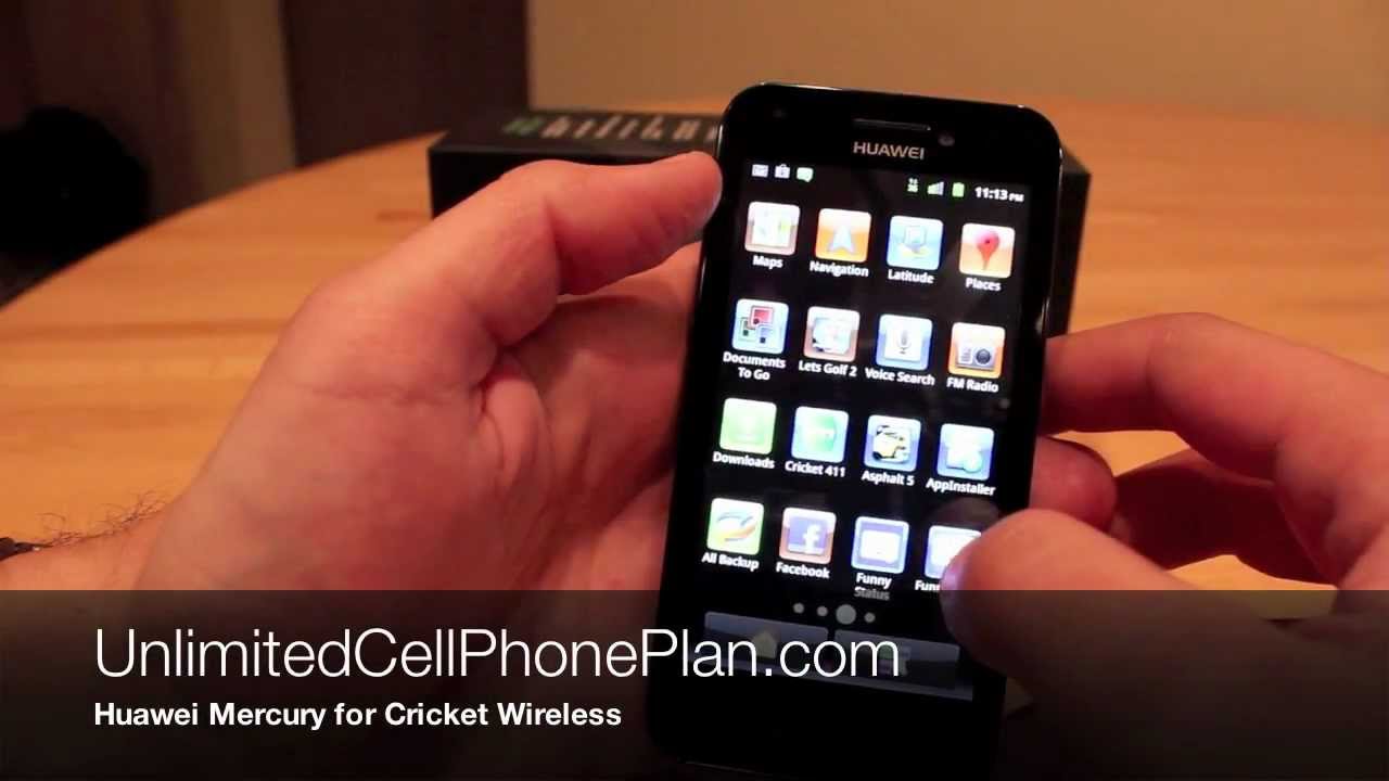 Huawei Mercury Review for Cricket Wireless - Huawei GLORY