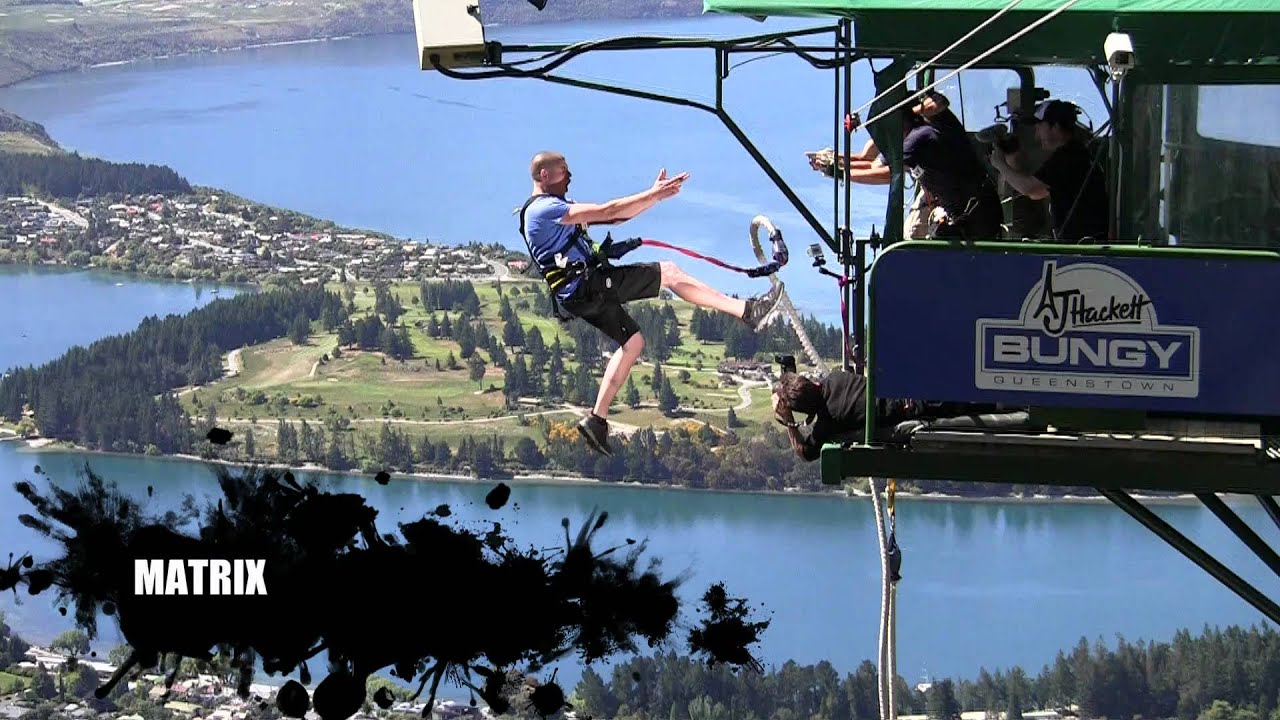 Ledge Bungy Jump Menu - AJ Hackett Bungy NZ