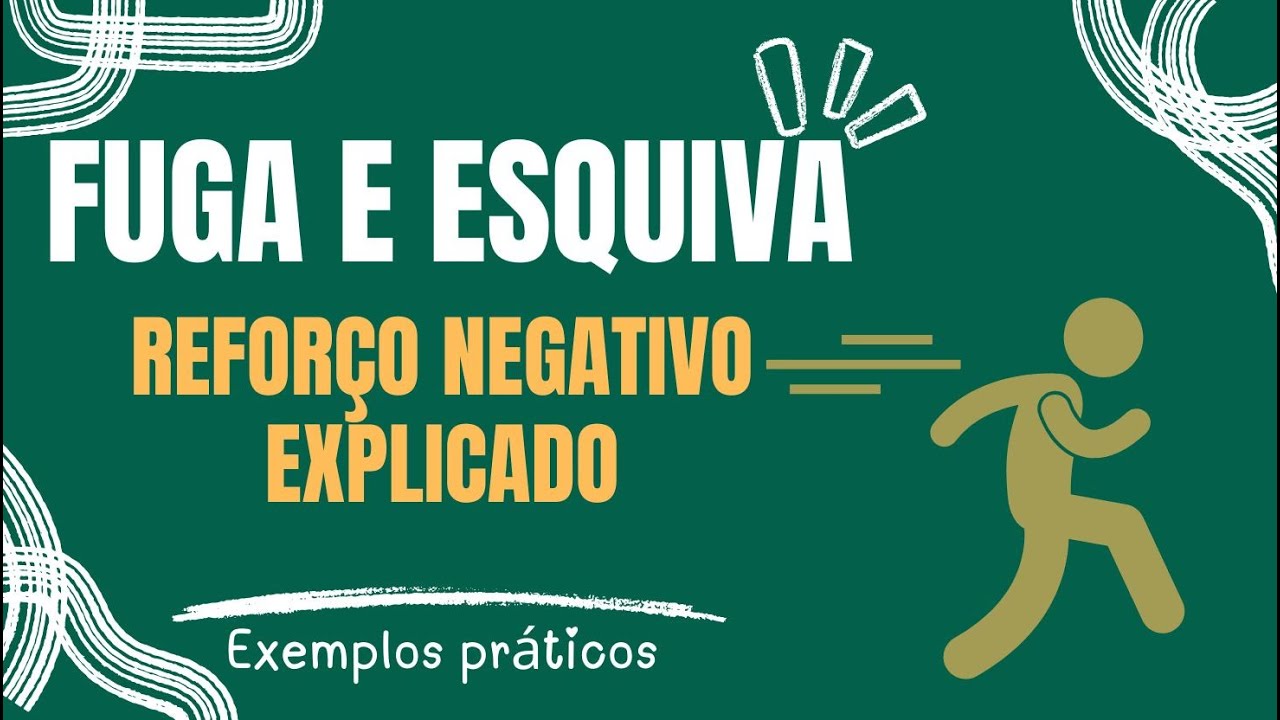 Como Fuga e Esquiva Moldam Seu Comportamento: Reforço Negativo Explicado com Exemplos