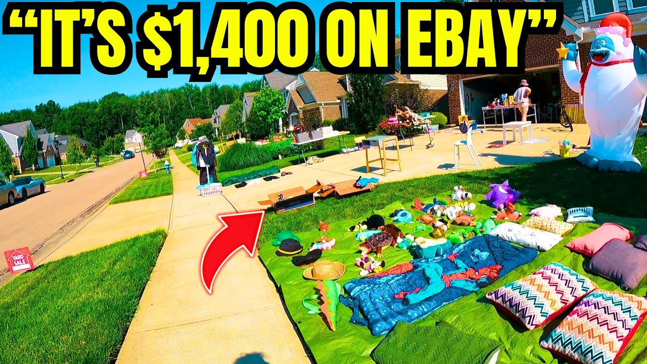 THIS YARD SALE FIND WAS LISTED ON EBAY FOR $1,400