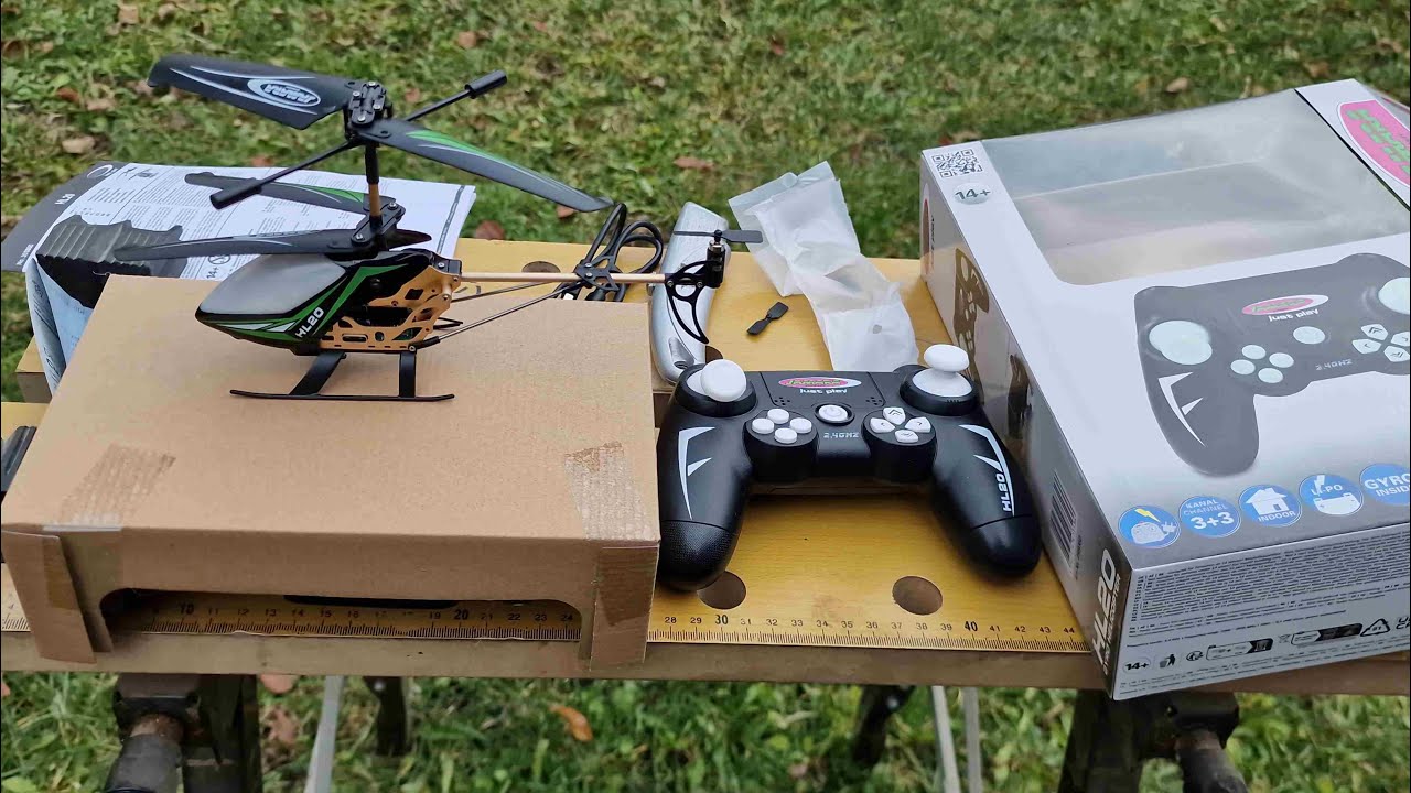 Helicopter Unboxing And Firs Try From Lidl Shop #shop #lidl #helicopter #unboxing