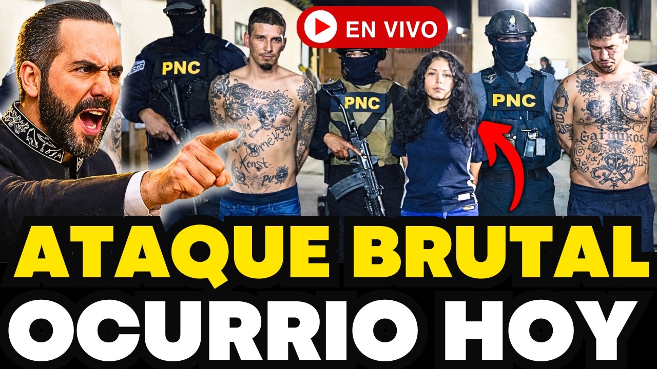 NADIE VA SALIR DEL CECOT PRESOS DE POR VIDA BUKELE RESPONDE FUERTE