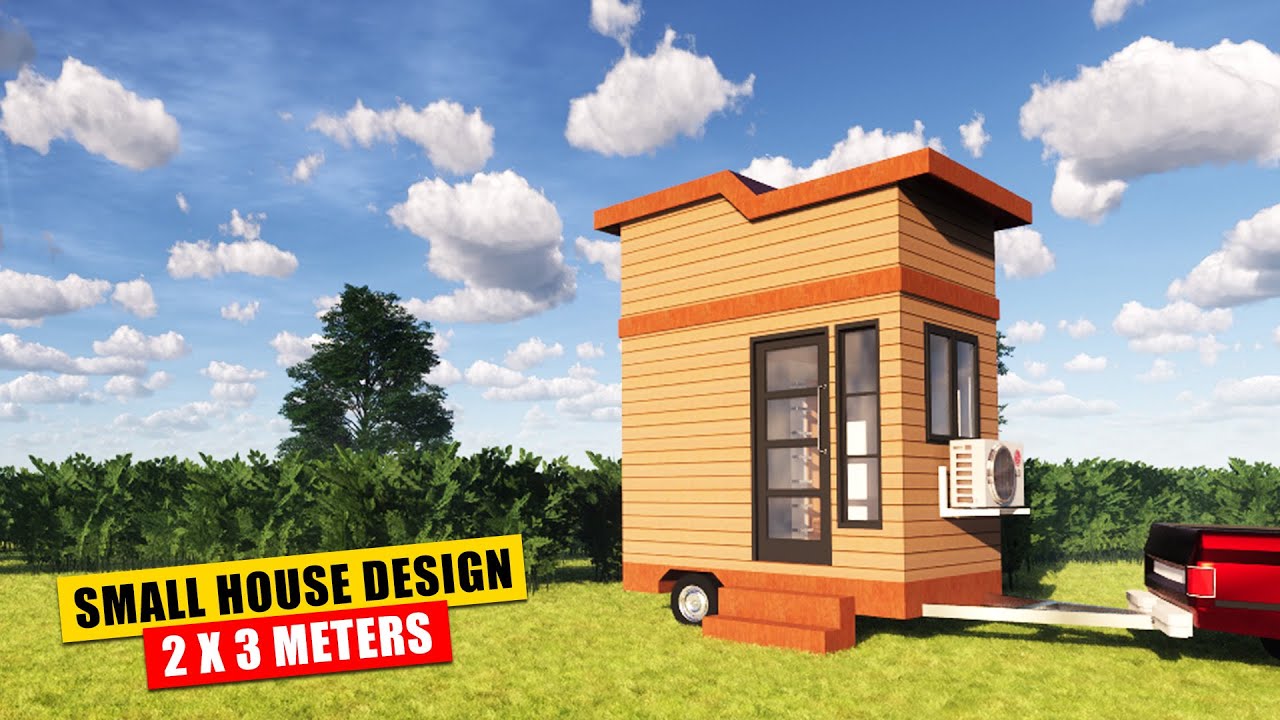 Small Car House 2x3 Meters Ready For Traveling