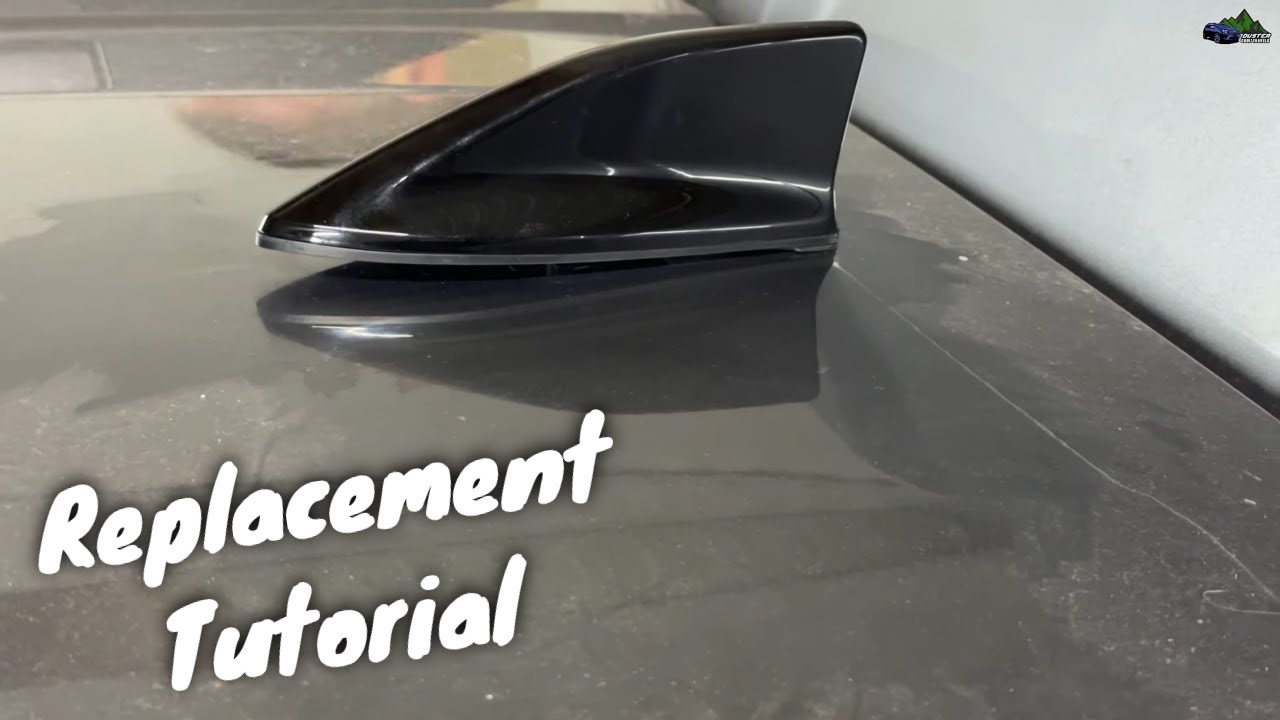 2024 Dacia Duster Shark Antenna Replacement Tutorial