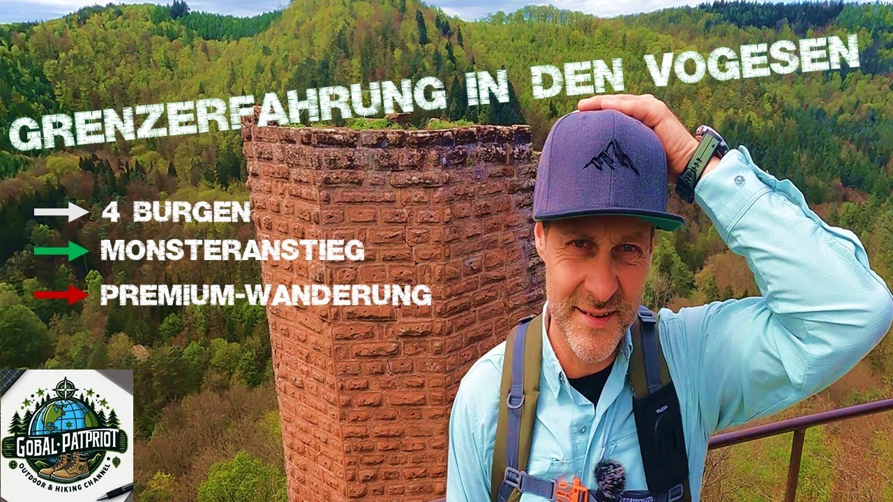 „Wandern im Elsass: Die schönste Route durch die Nordvogesen 🇫🇷🇩🇪“