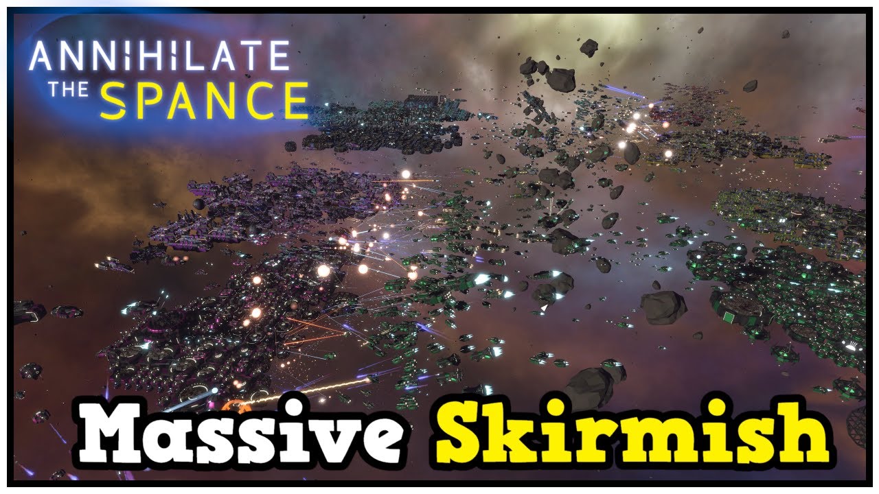 8 Navies Clash In This Massive Skirmish Battle -  Annihilate The Spance R.I.P PC Skirmish Mode