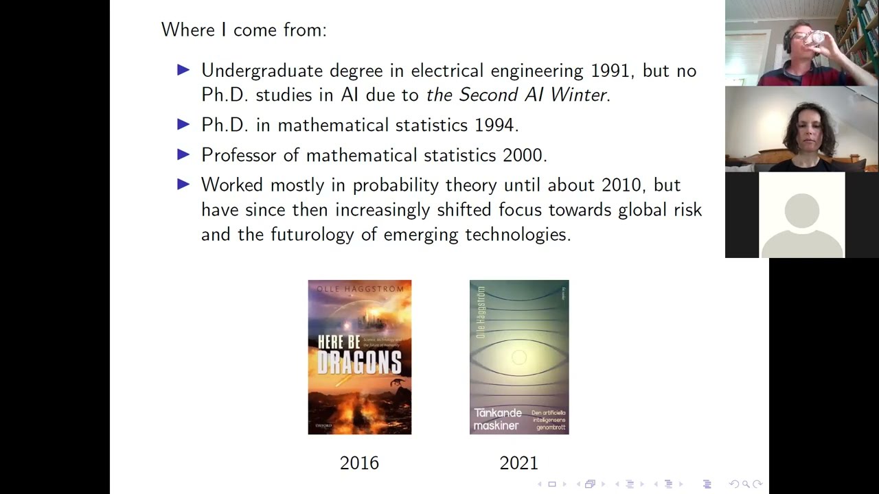 Lectures by Olle H&auml;ggstr&ouml;m on AI risk and long-term AI safety, part 1