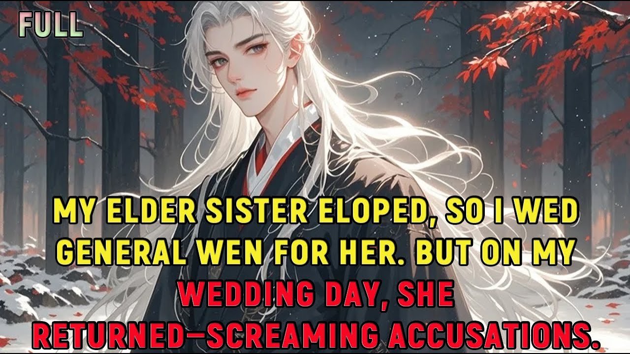 My elder sister eloped, so I wed General Wen for her. But on my wedding day, she returned—scream...