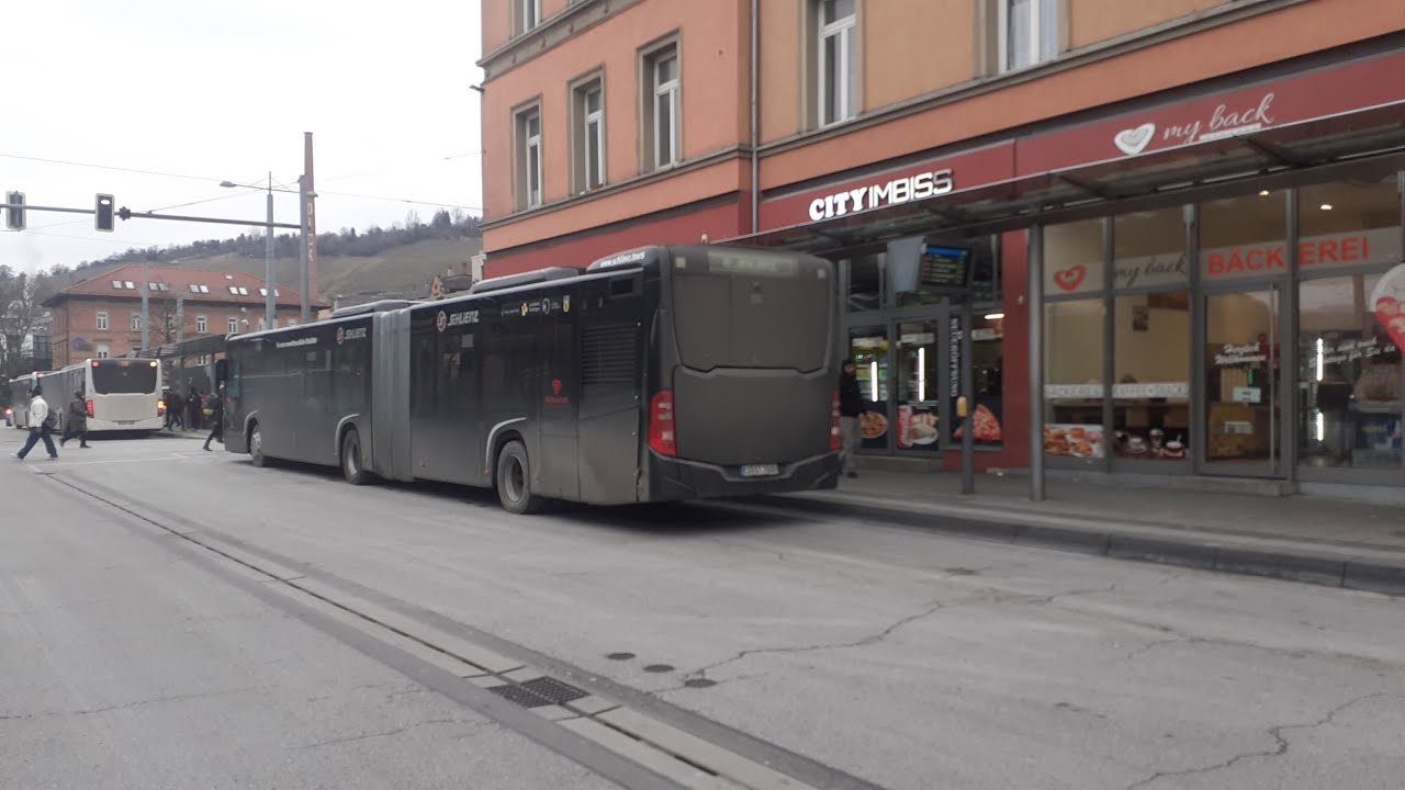 Mitfahrt Mercedes-Benz Citaro C2G Schlienz Tours Linie 122 Flughafen/Messe 
