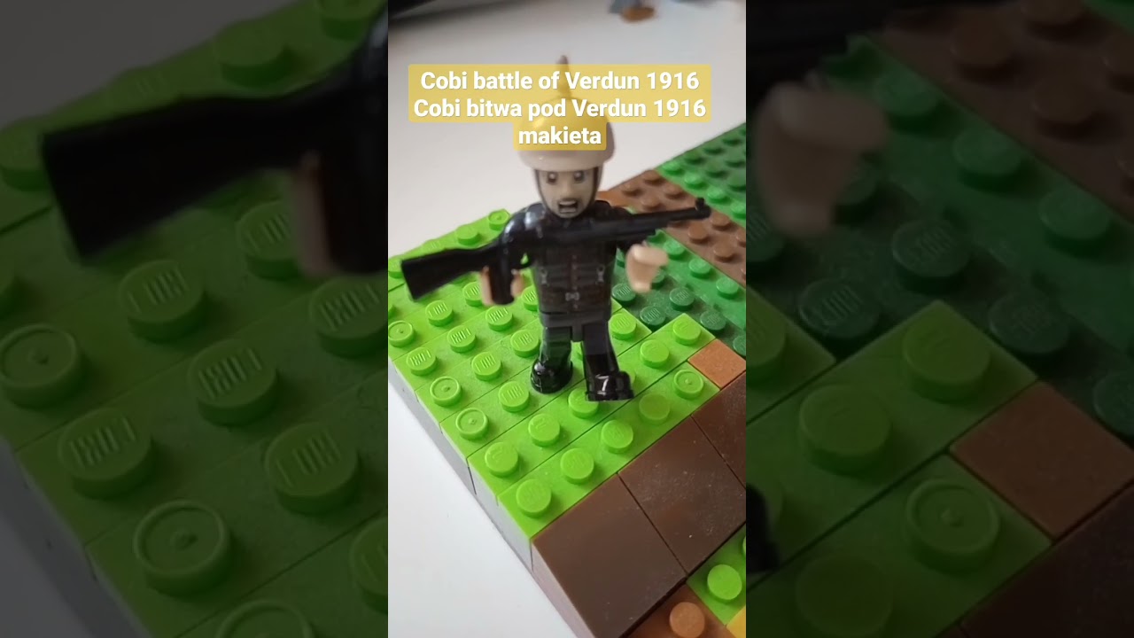 Cobi battle od Verdun 1916 - Cobi bitwa pod Verdun 1916 makieta