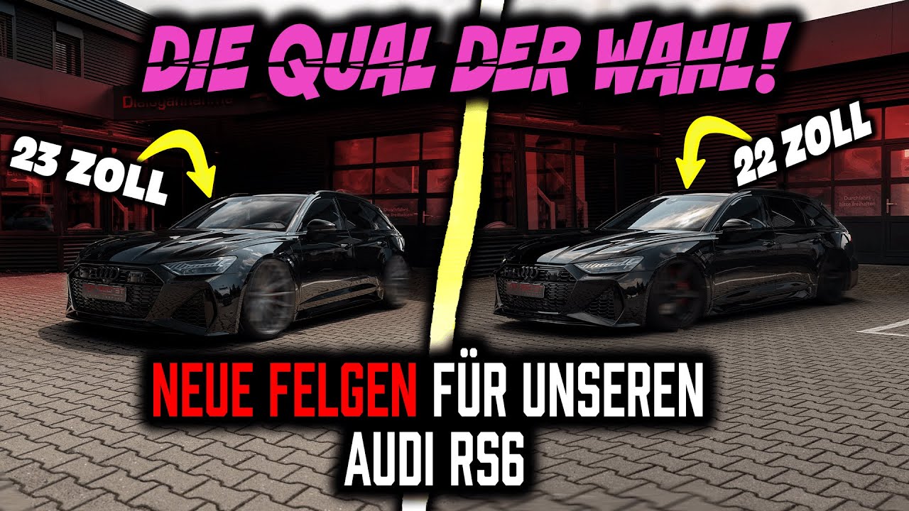 Die Qual der Wahl! Neue Felgen für unseren Audi RS6 Perfomance ✖ Top Secret Tuning