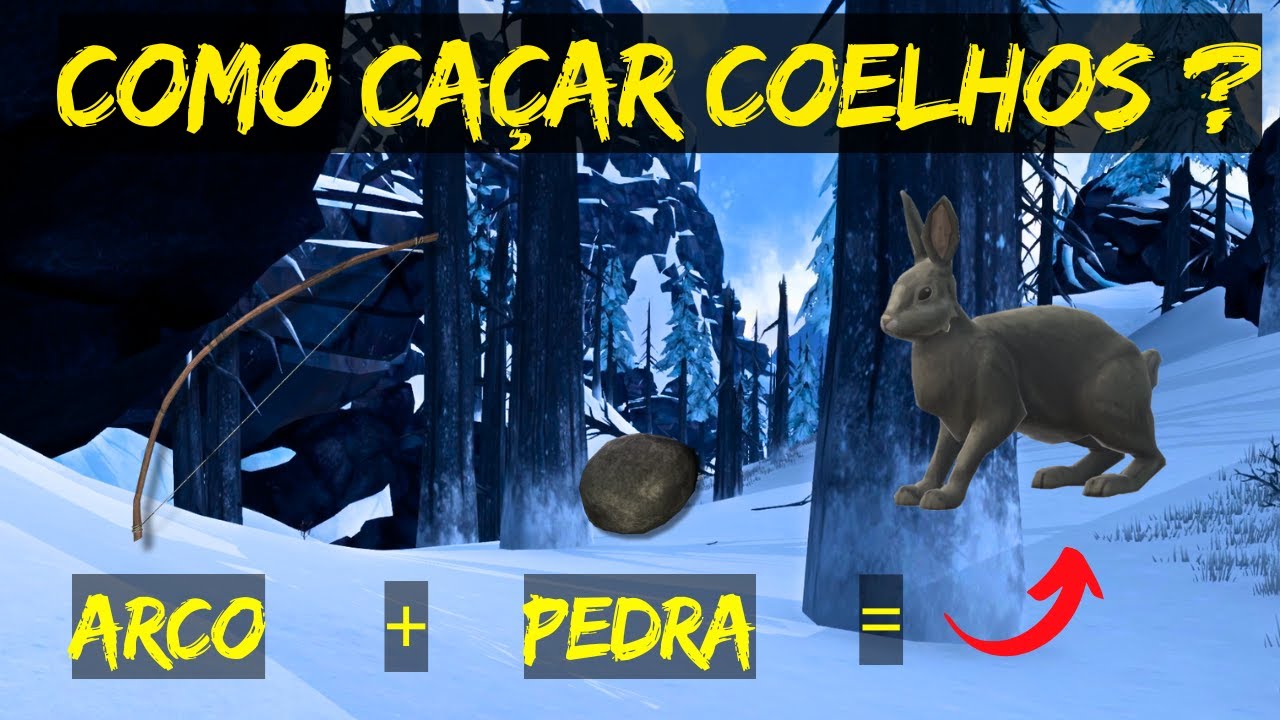 COMO CA&Ccedil;AR COELHOS EM THE LONG DARK!!