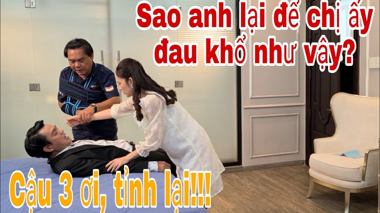 Quang Tuấn đau lòng khi thấy cảnh Cao Minh Đạt lạnh nhạt với Dương Cẩm Lynh- phim BMOM