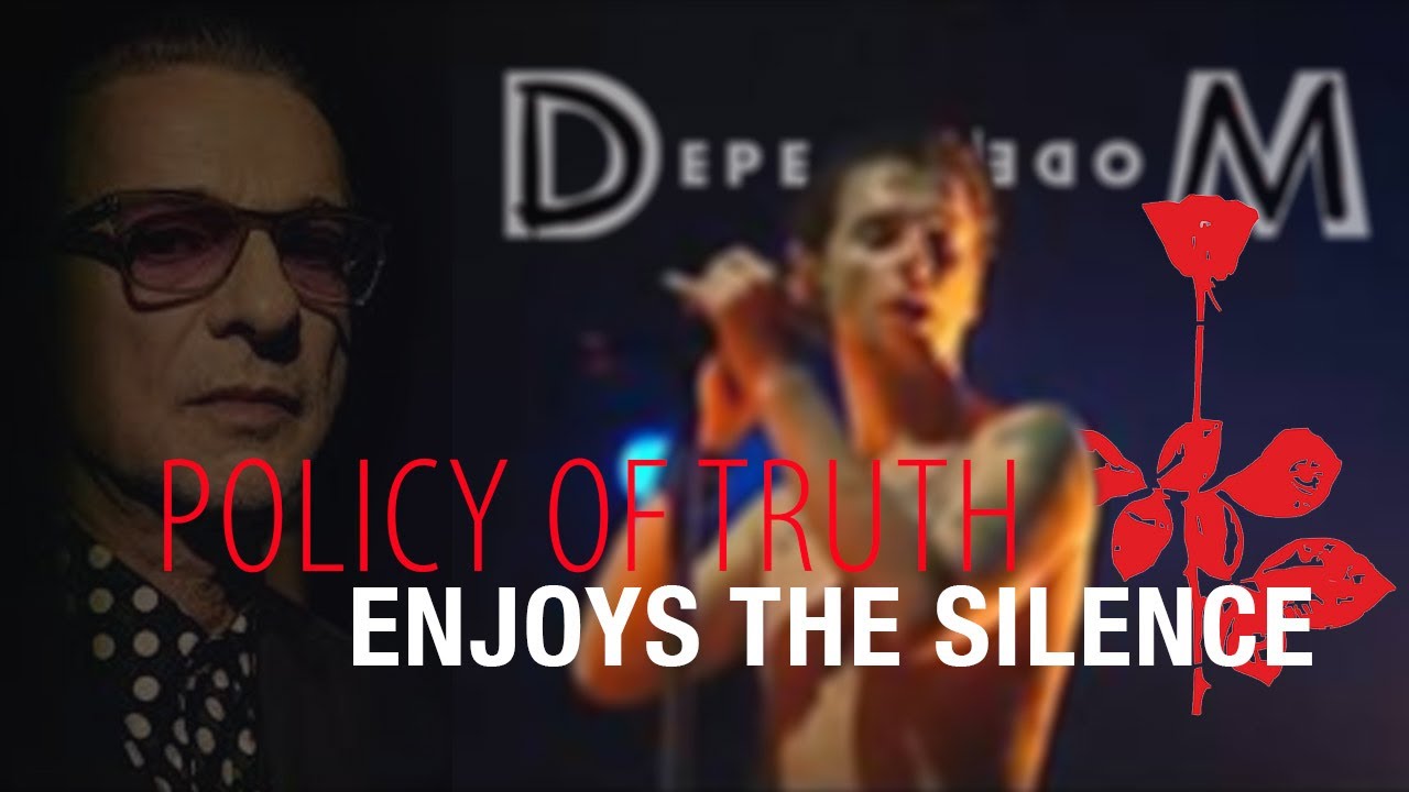 The ultimate meltdown? 🌹 Policy Of Truth Enjoys The Silence - Depeche Mode feat. Dave Gahan on stage