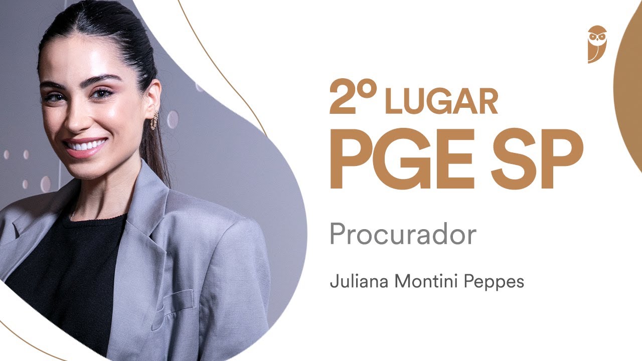 PGE-SP: Conheça Juliana Peppes, aprovada em 2º lugar para Procurador