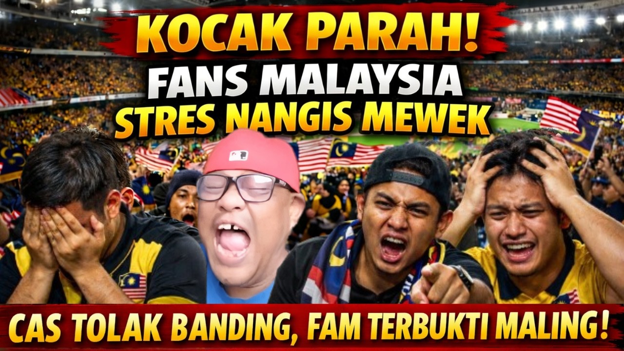Kocak! Fans Malaydes Stres Berat, Banding Di Tolak CAS, FAM Terbukti Curang
