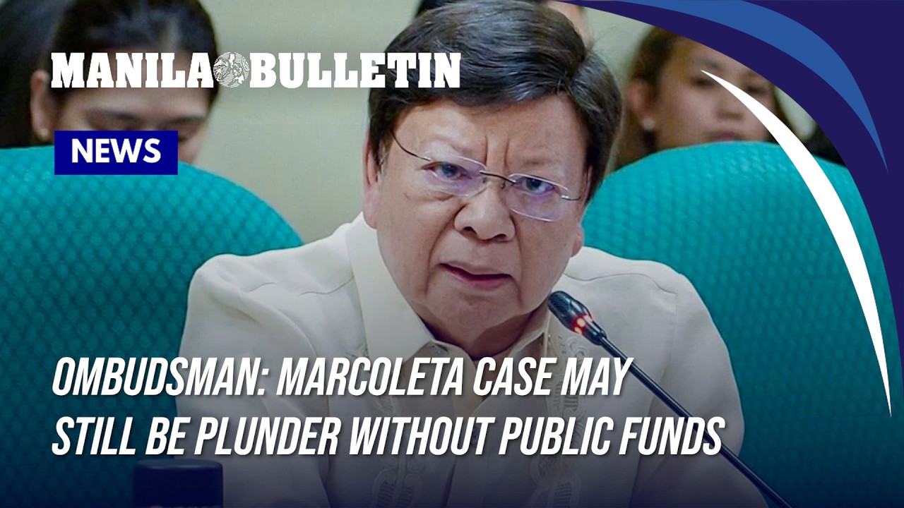 Ombudsman: Marcoleta case may still be plunder without public funds