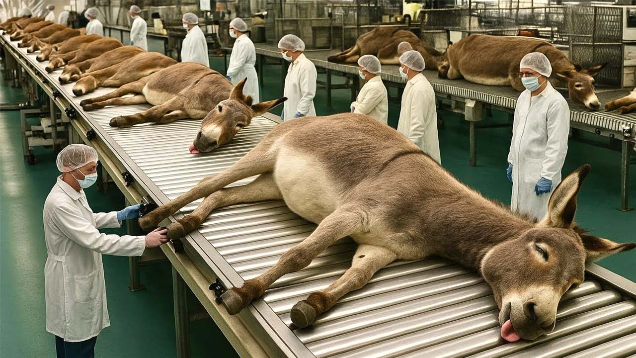 Así se Crían y Transforman Millones de Burros en Leche, Carne y Productos de Alto Valor