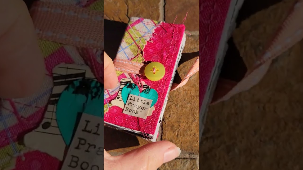 Tiny Prayer Book #handmadejournal #tinybook #prayerbook #artjournal #creativeideas