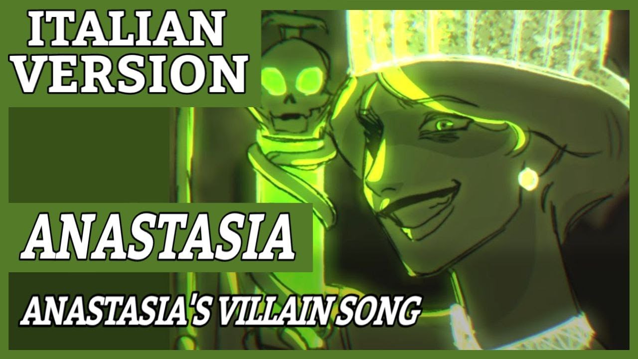ANASTASIA'S VILLAIN SONG | Animatic | Journey to the Past | Italian Version
