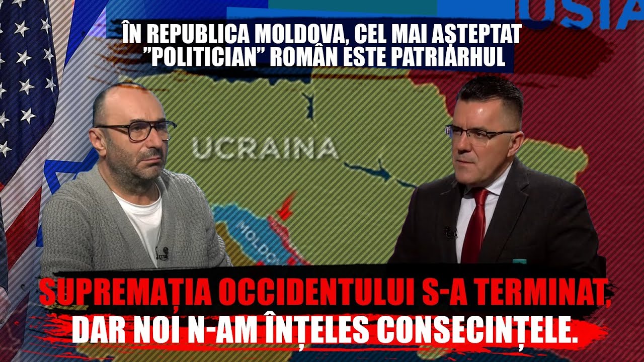 Marius Tucă Show | Dan Dungaciu: ”În Rep. Moldova, cel mai așteptat ”politician” român e Patriarhul”