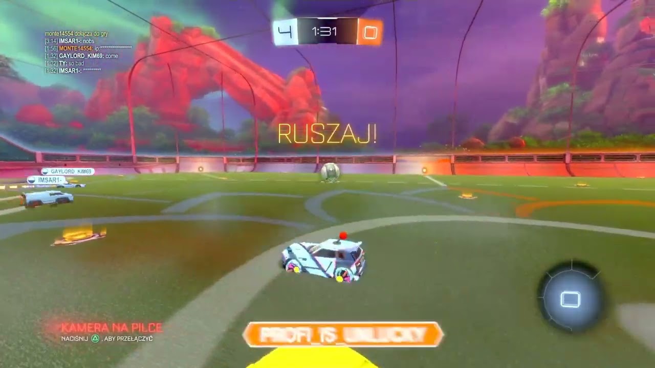 Nobs im Rocket League mit jungs