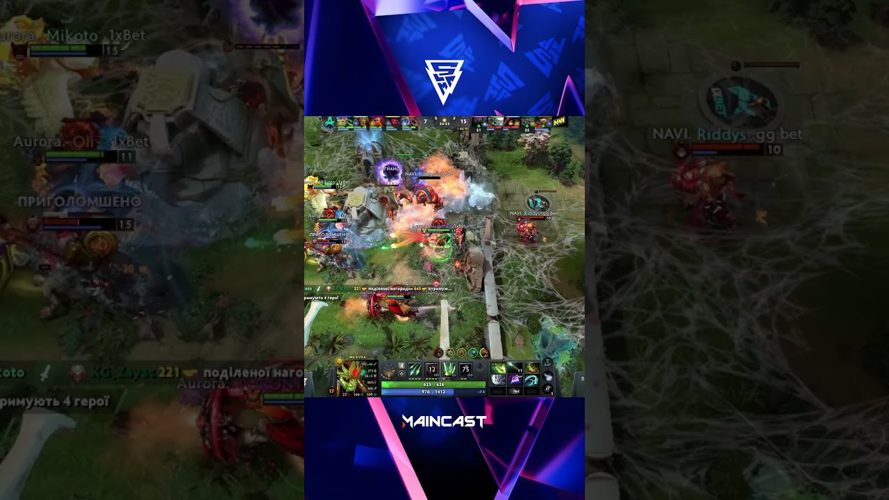 NAVI ризикують на ХАЙГРАУНДІ #blast #мейнкаст #dota2
