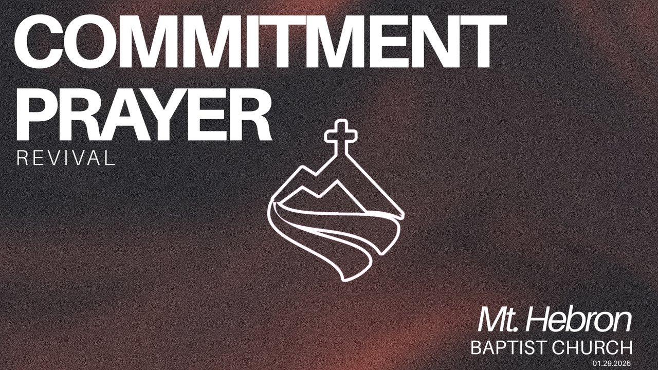 Commitment Prayer Revival | Guest Minister Pastor Thomas Rogers