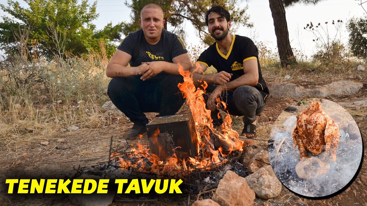 Tenekede Tavuk yaptık