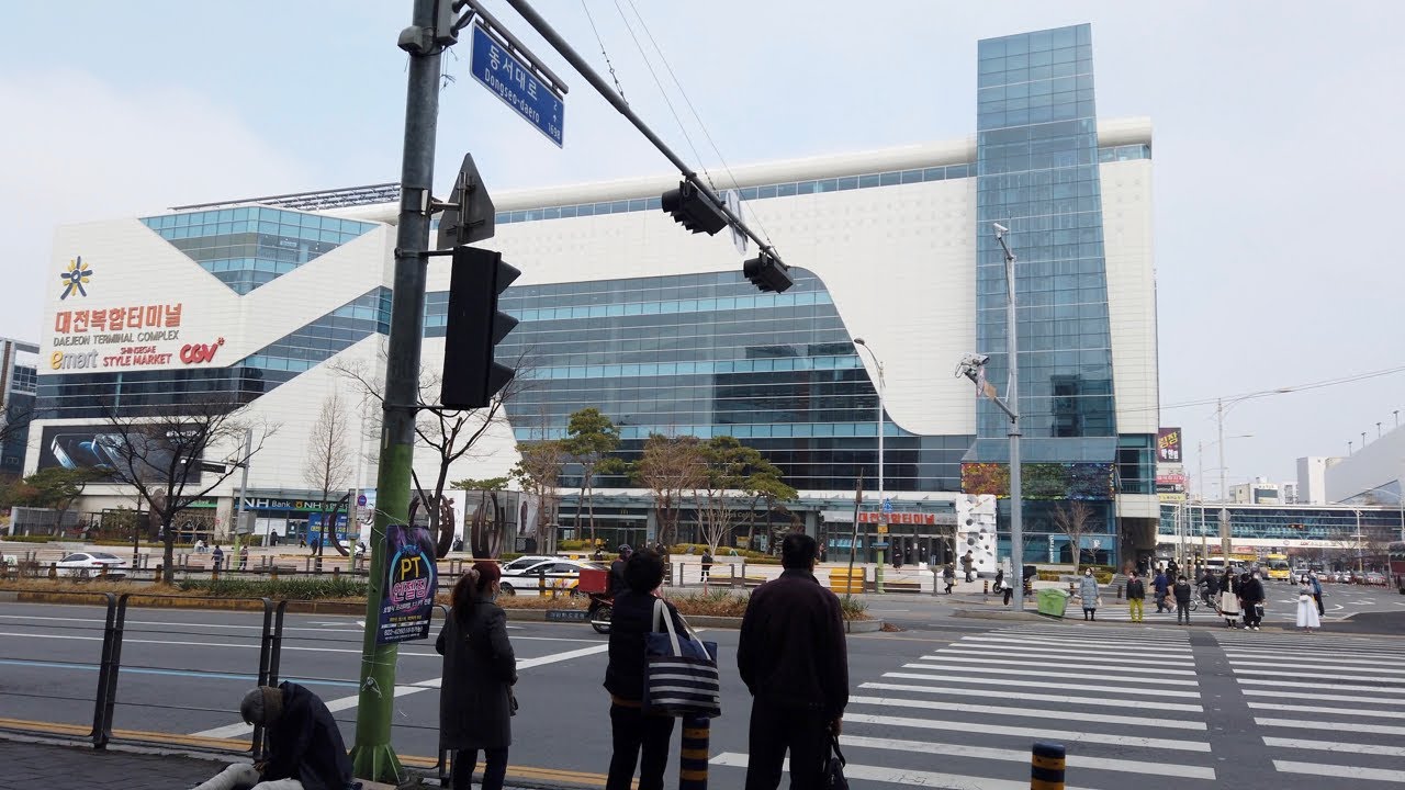 [4k] 대전 복합터미널 주변을 걸어보았습니다