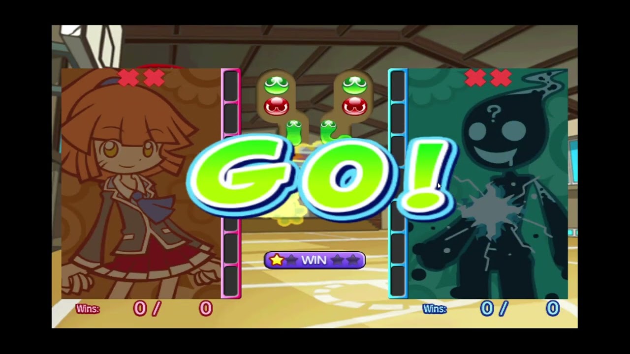 Puyo Puyo 7 Wii English Arle VS Ecolo Transformation Mode