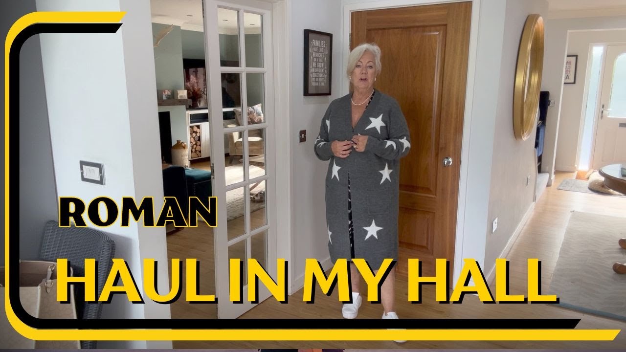Roman Autumn Fashion Haul in my Hall - Over 65, Size 18