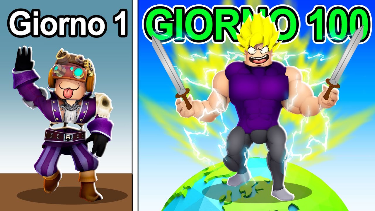 DIVENTO IL PERSONAGGIO DEI CARTONI ANIMATI PIÙ FORTE DEL MONDO SU ROBLOX!!