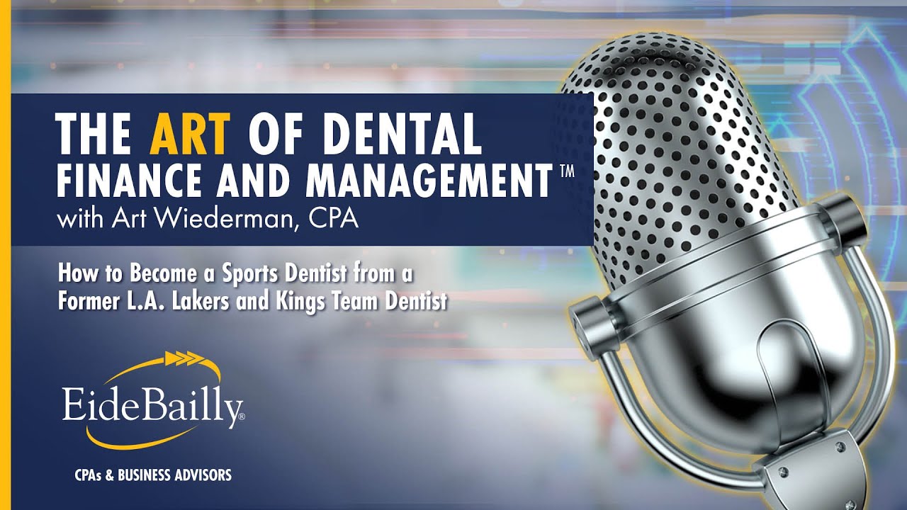 How to Become a Sports Dentist from a Former L A  Lakers and Kings Team Dentist