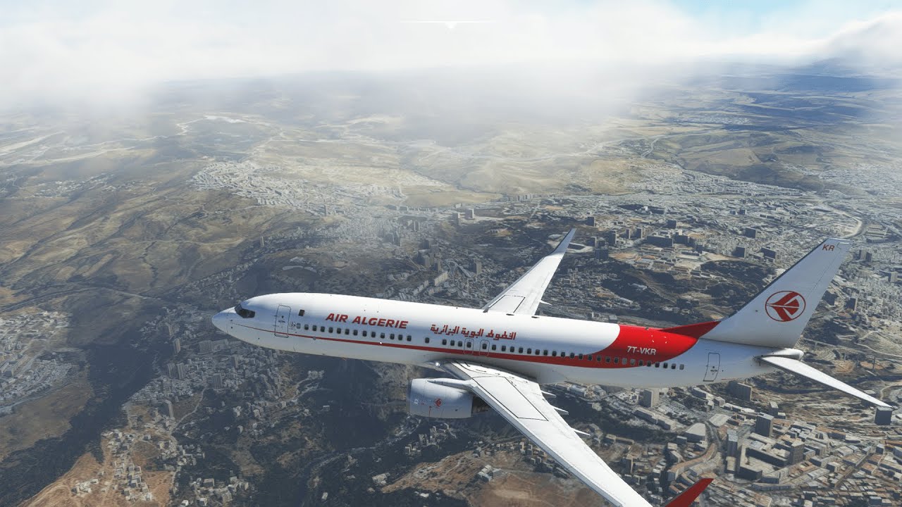 Air Algerie Domestic Ops 737 | DAAG-DABC-DAUO | Microsoft Flight Simulator