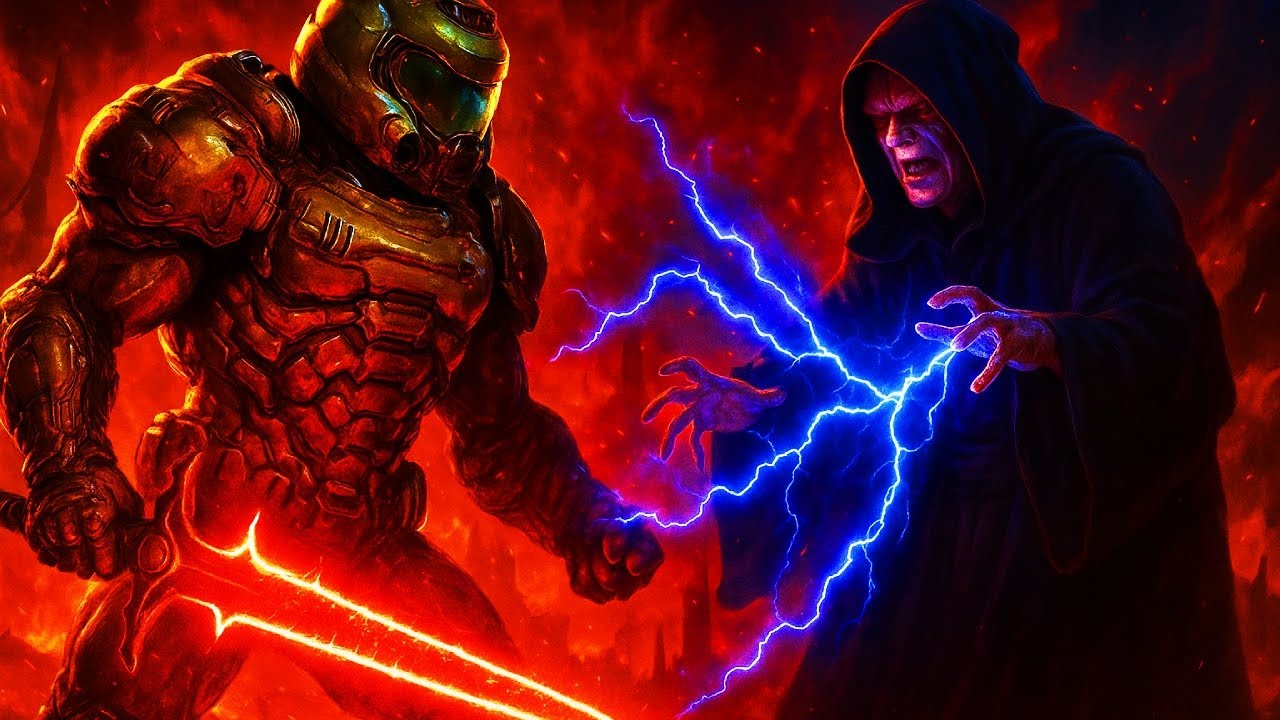 What If Doomslayer Arrived In Star Wars?