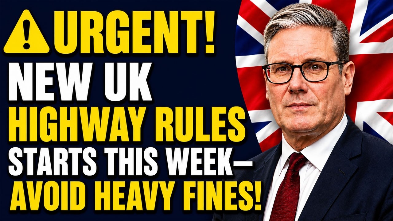 Urgent! New UK Highway Rules Starts this week&mdash;   Avoid heavy Fines!