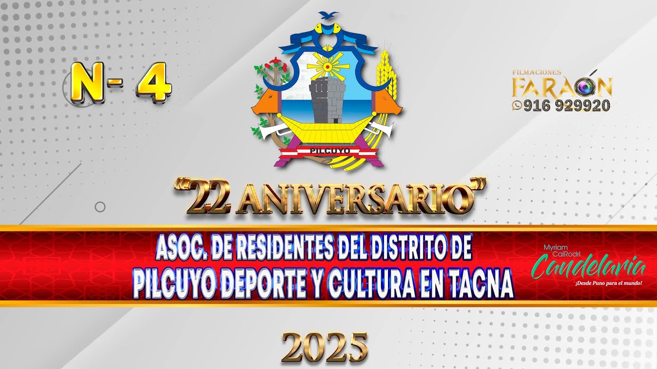 AGRUPACION CANDELARIA - RESIDENTES DEL DISTRITO DE PILCUYO DEPORTE Y CULTURA EN TACNA - 2025