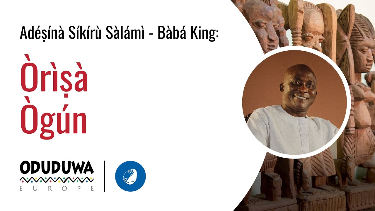 Òrìṣà Ògún, the òrìṣà of civilization, motivation, courage, and generosity | Bàbá King