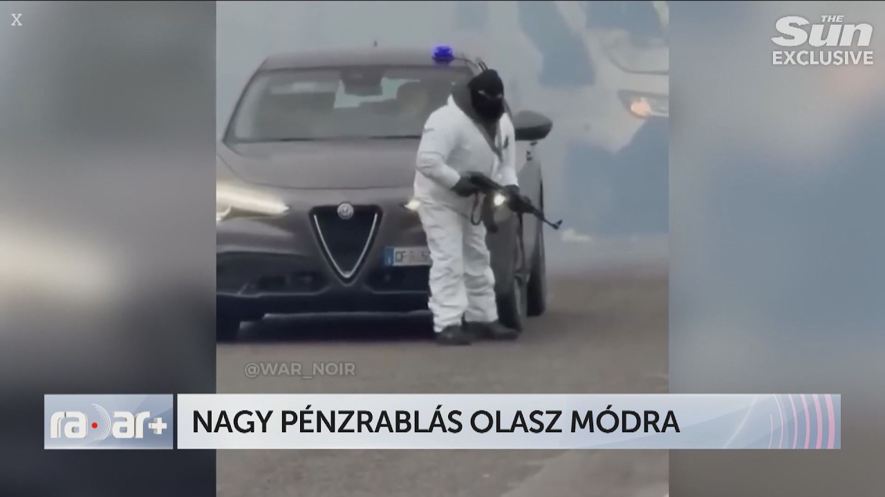 Nagy pénzrablás olasz módra - HírTV