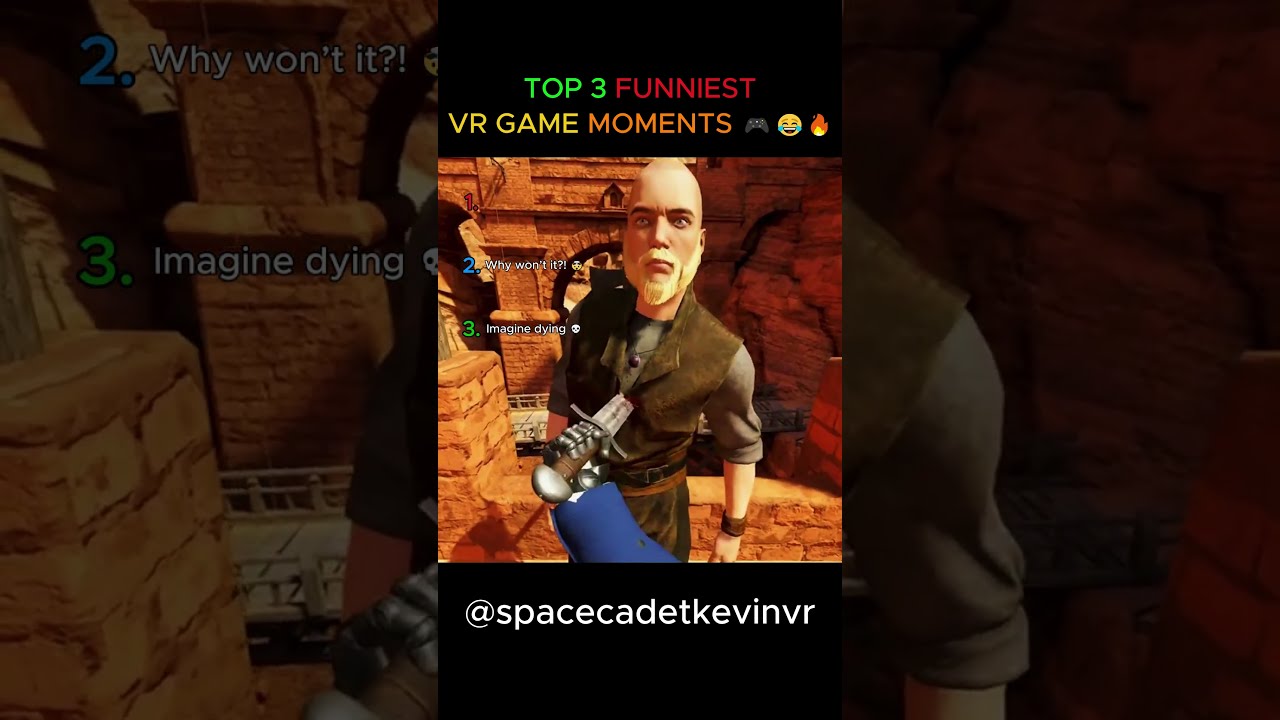 Top 3 Funniest VR Game Moments (He Got Smacked Into Next Week 😳🥊💥)