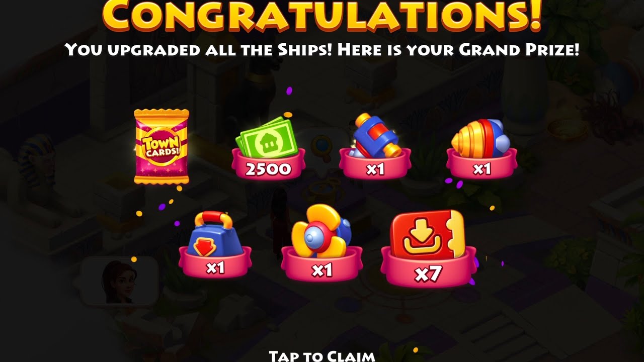 More Match 3 to finish Frozen Fortune. Progress on Mayor's Cup looks good. Cards.